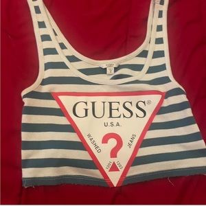 guess crop top